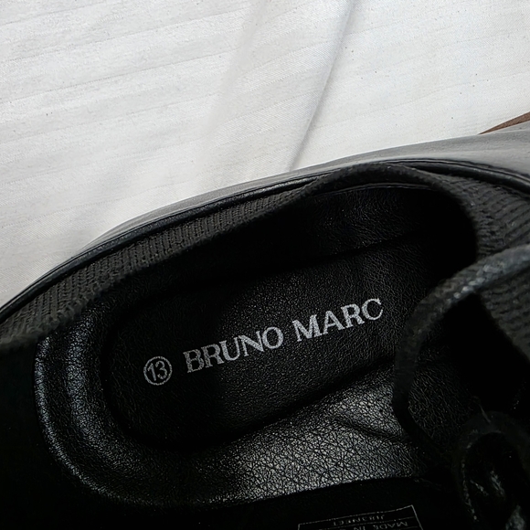 Men\'s Bruno Marc Black Derby Lace-Up Dress Shoes Size 13 main image 5